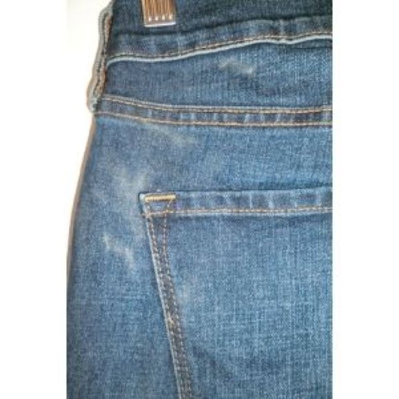 Old Navy Original Dark Blue Crosshatch jean - Picture 3 of 5